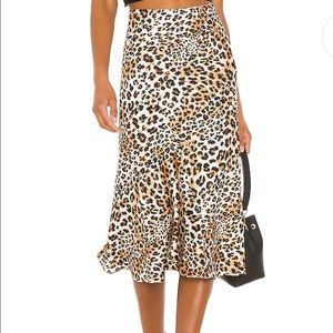Majorelle Kara skirt - leopard size small